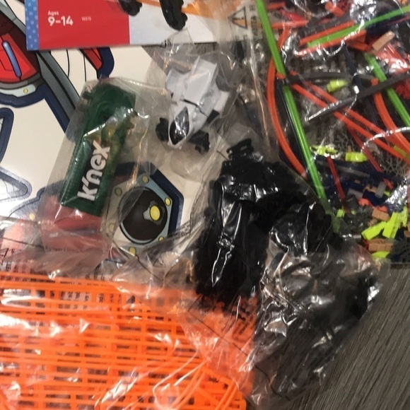 K'NEX New Open Box Thrill Rides Mecha Strike Roller Coaster Building Set - Picture 3 of 12